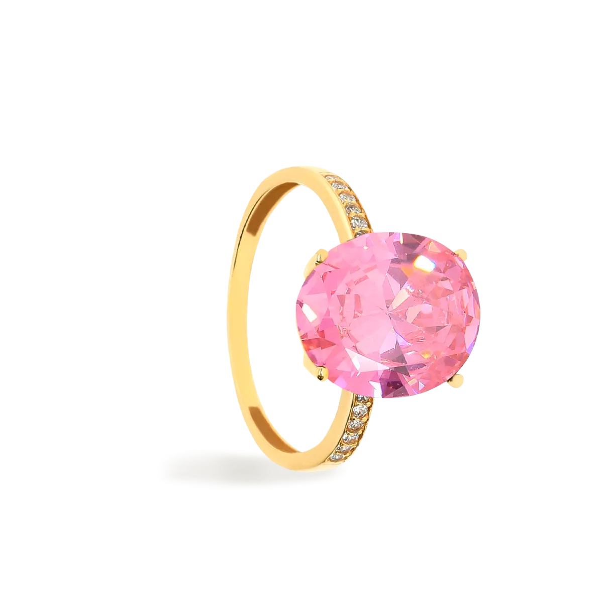 Anillo oro 18 quilates SPARKLING COLORS