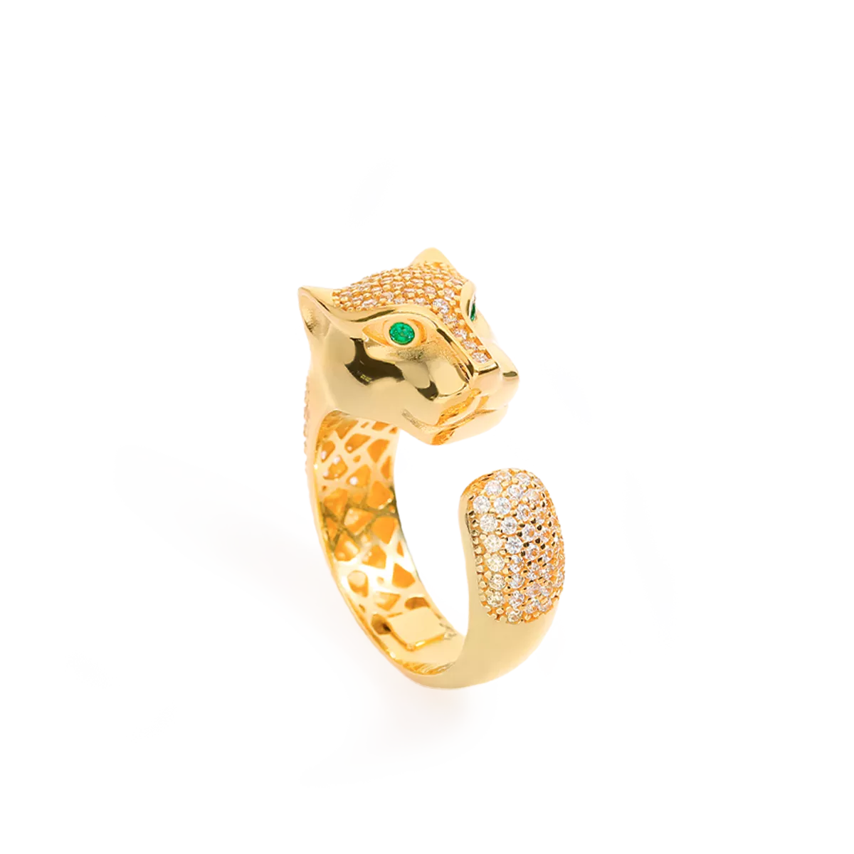 Anillo oro 18 quilates LEOPARD