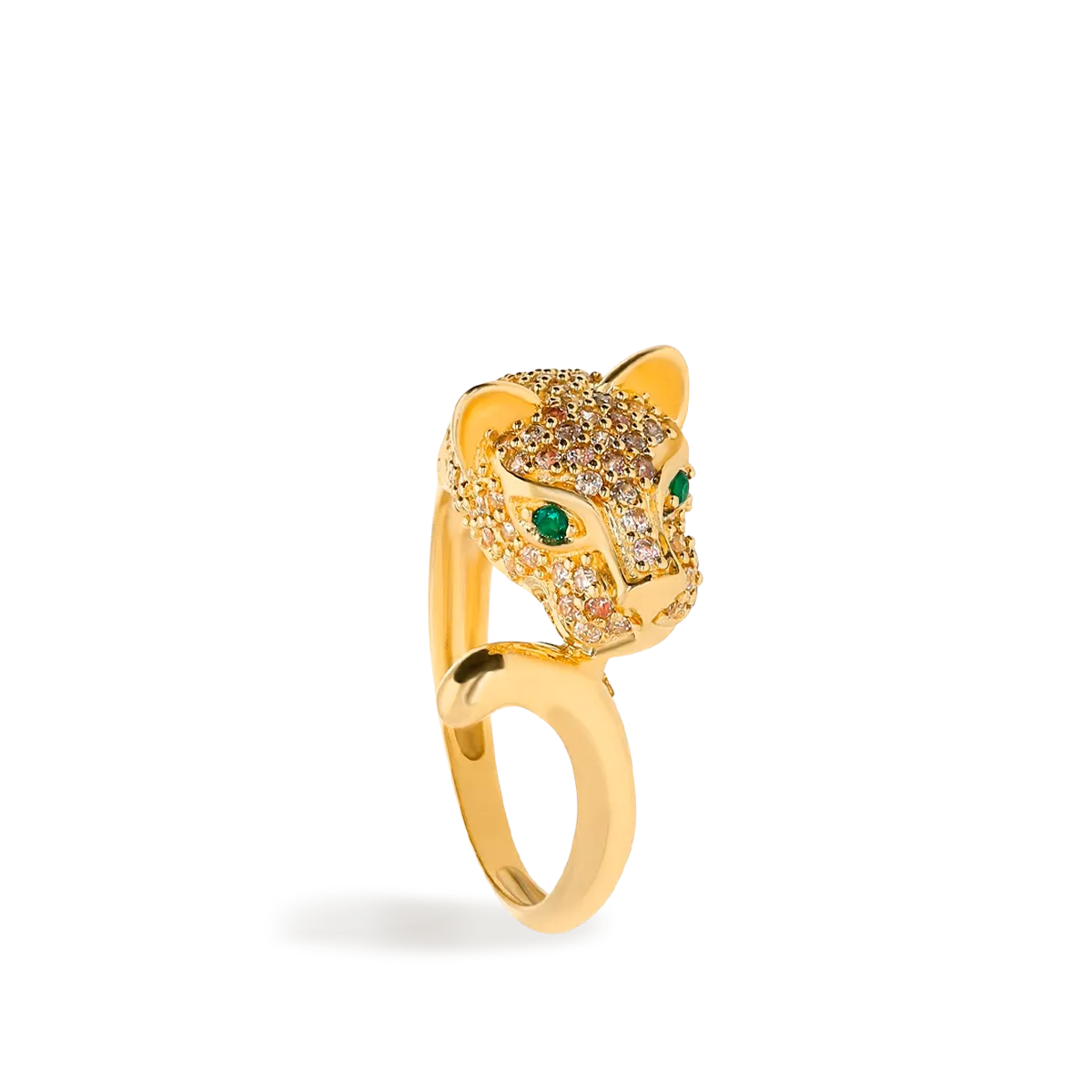 Anillo oro 18 quilates LEOPARD