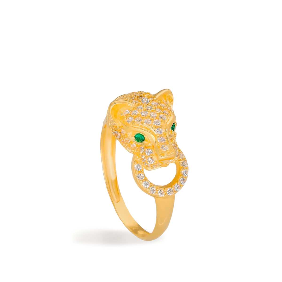 Anillo oro 18 quilates LEOPARD