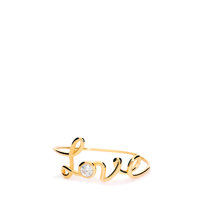 18k gold ring