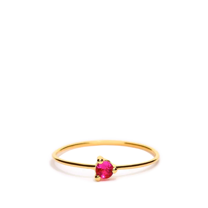 18k gold ring