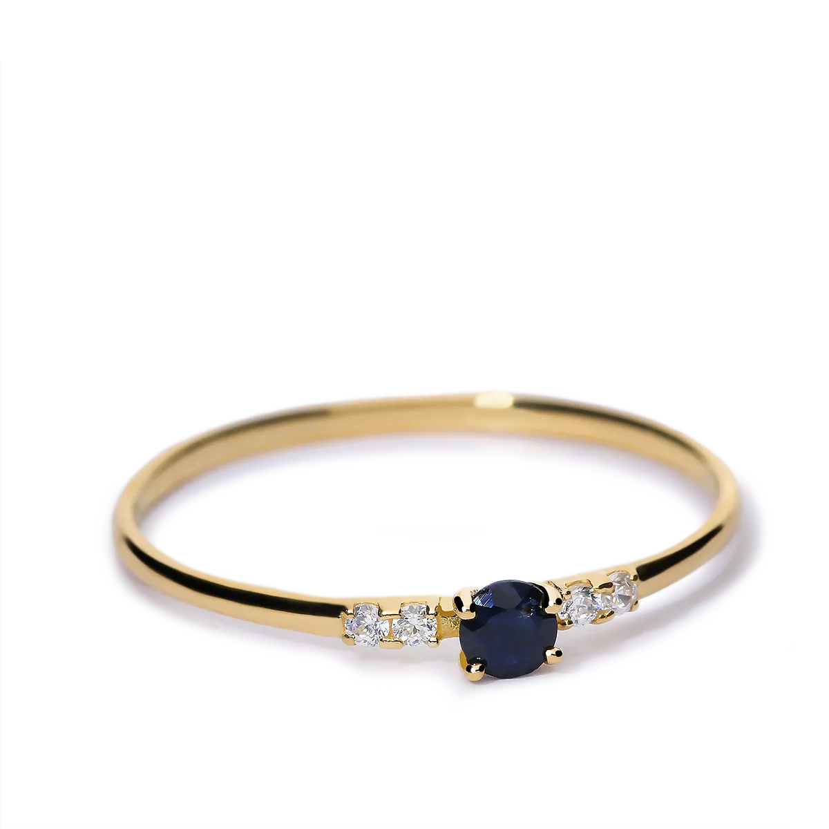 18k gold ring NIGHTFALL