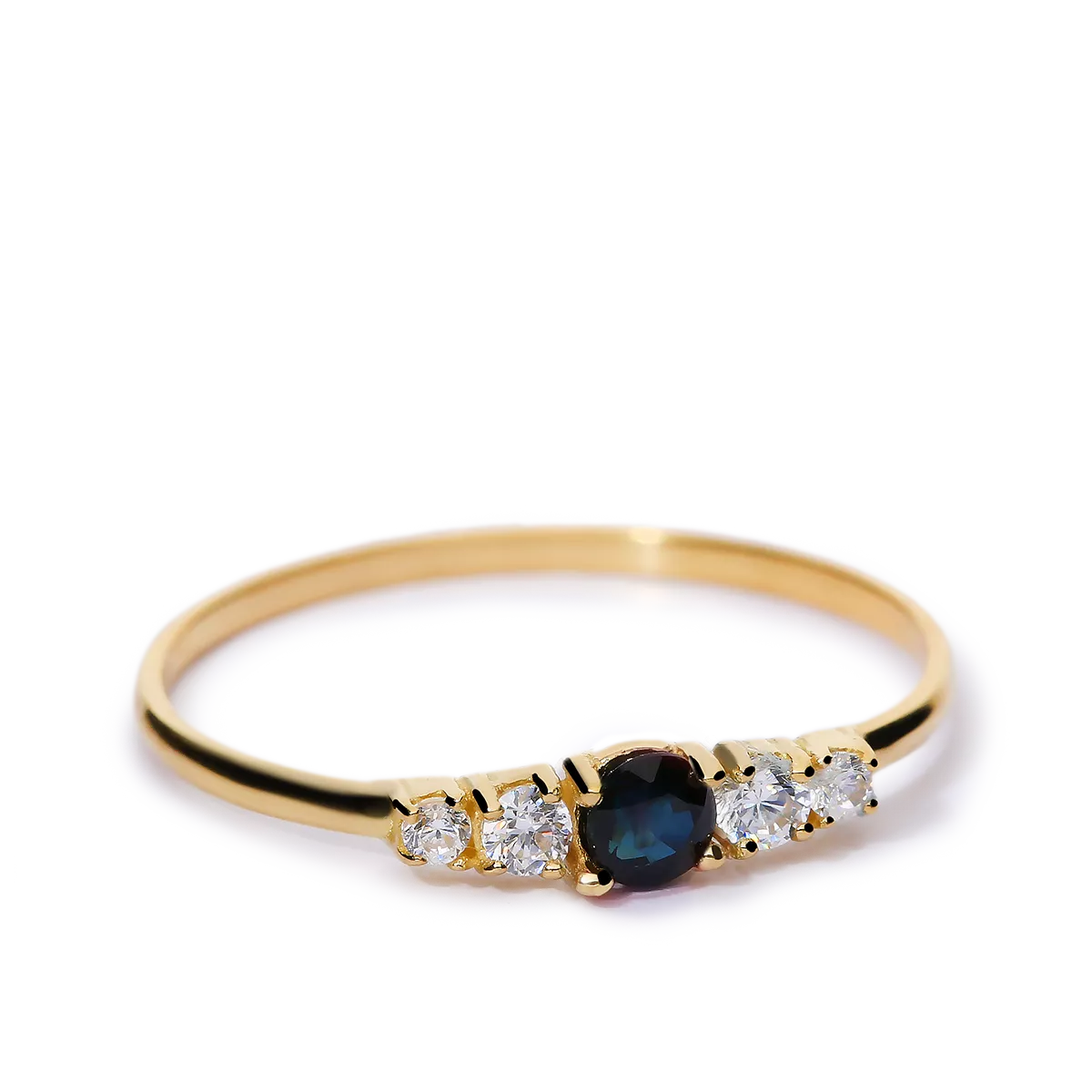 18k gold ring NIGHTFALL