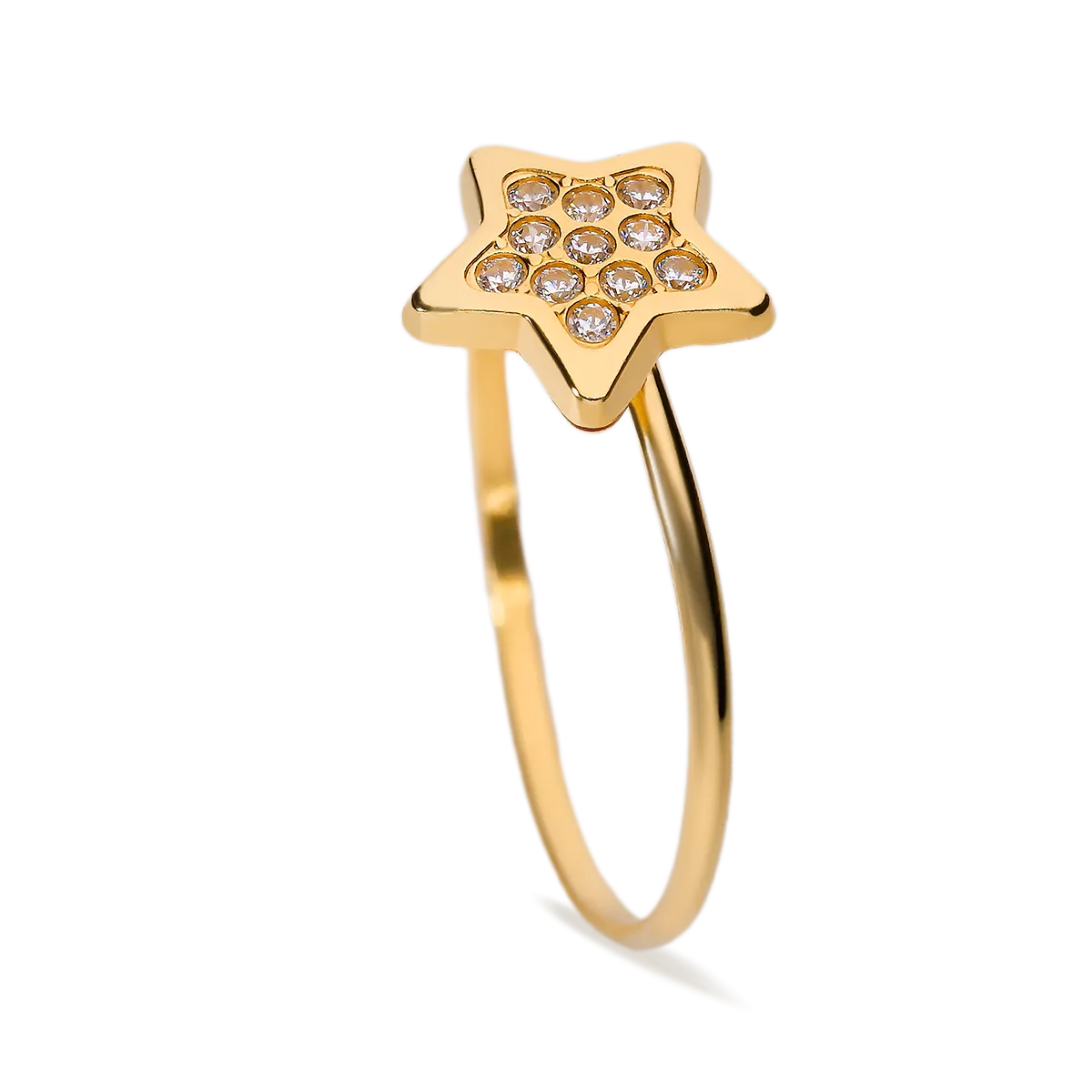 18k gold ring