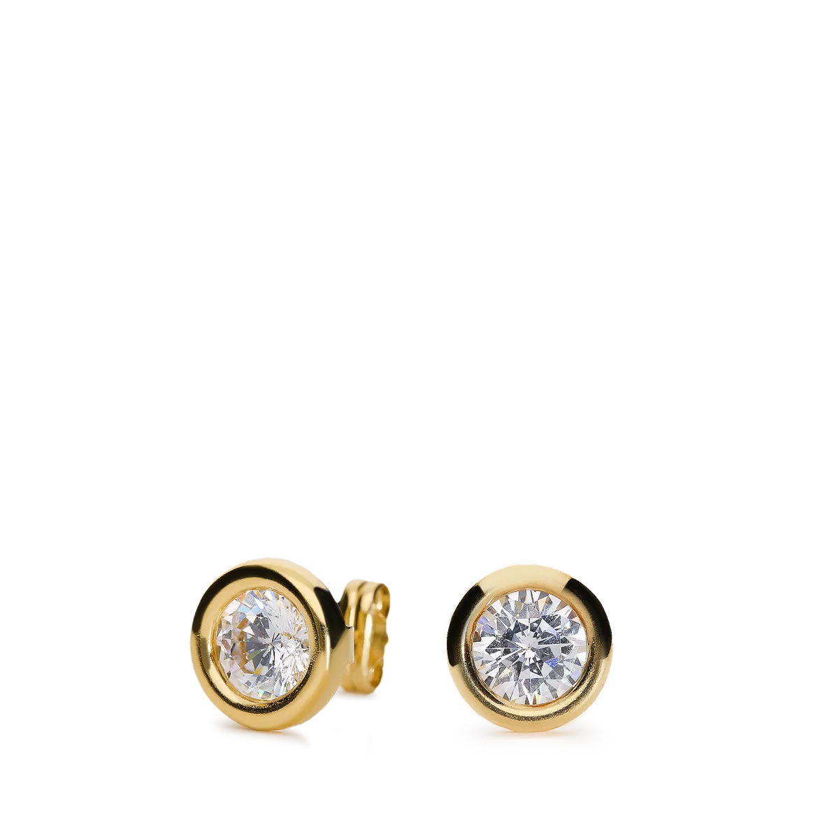 18k gold earrings