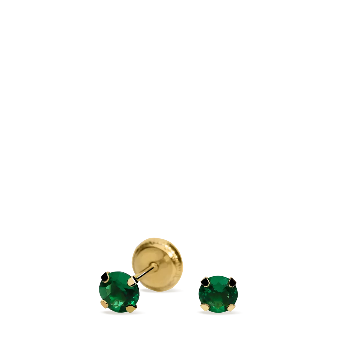 18k gold earrings