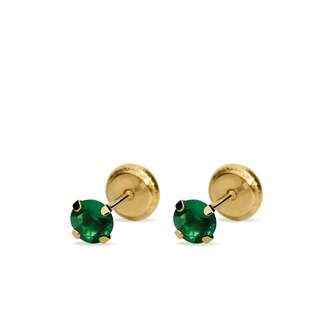 18k gold earrings