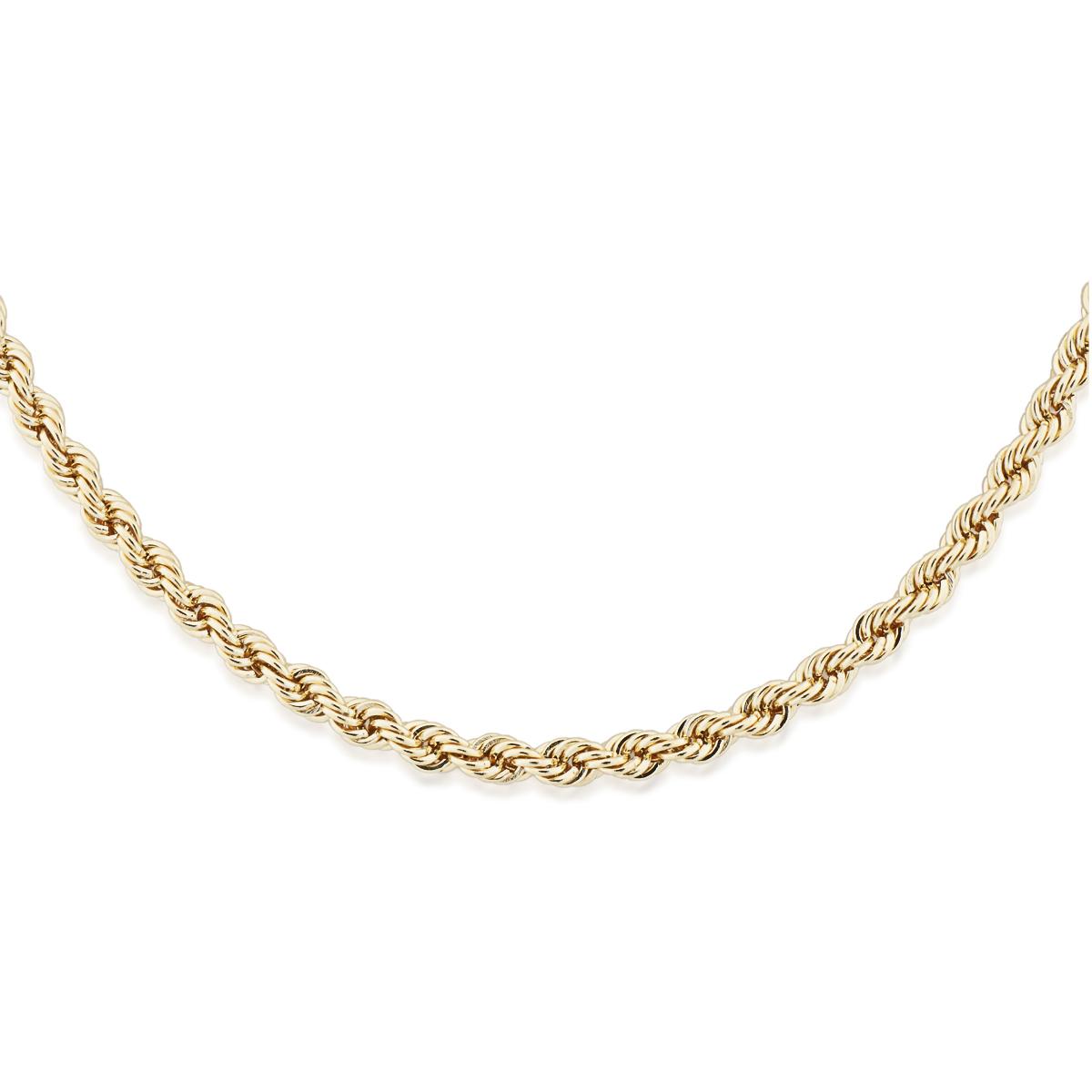 18k gold necklace THE ROPE