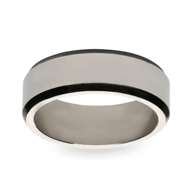 Anillo acero hombre